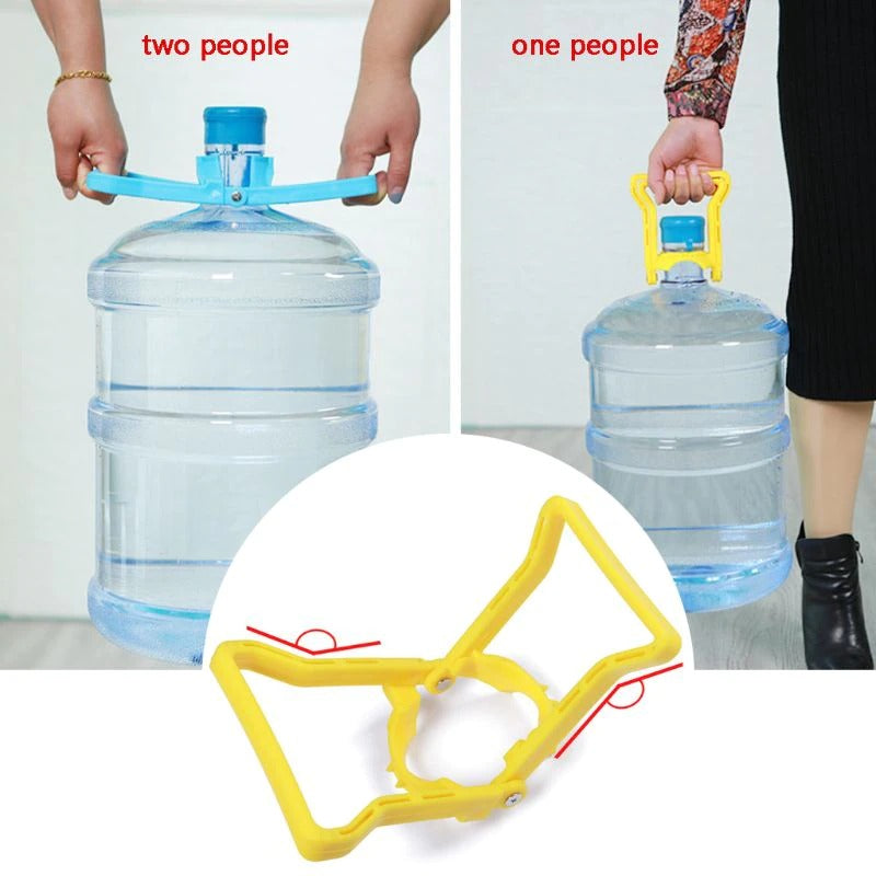19L Water Bottle Handle Lifter – Heavy Water Bottle Carrier Handle, Easy Lift & Carry Holder