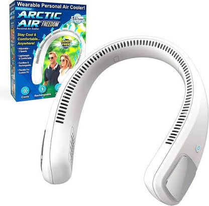 Arctic Air Freedom Wearable Personal Air Cooler Hands Free Portable Neck Fan