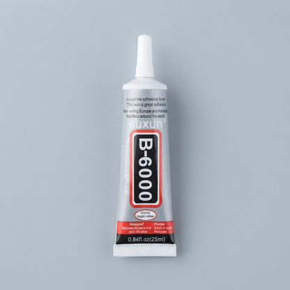 Suxun B-6000 Glue Multipurpose Adhesive High Performance Clear Liquid Glue For Crafts Phone Repair Jewelry Making And DIY Projects - 25ML