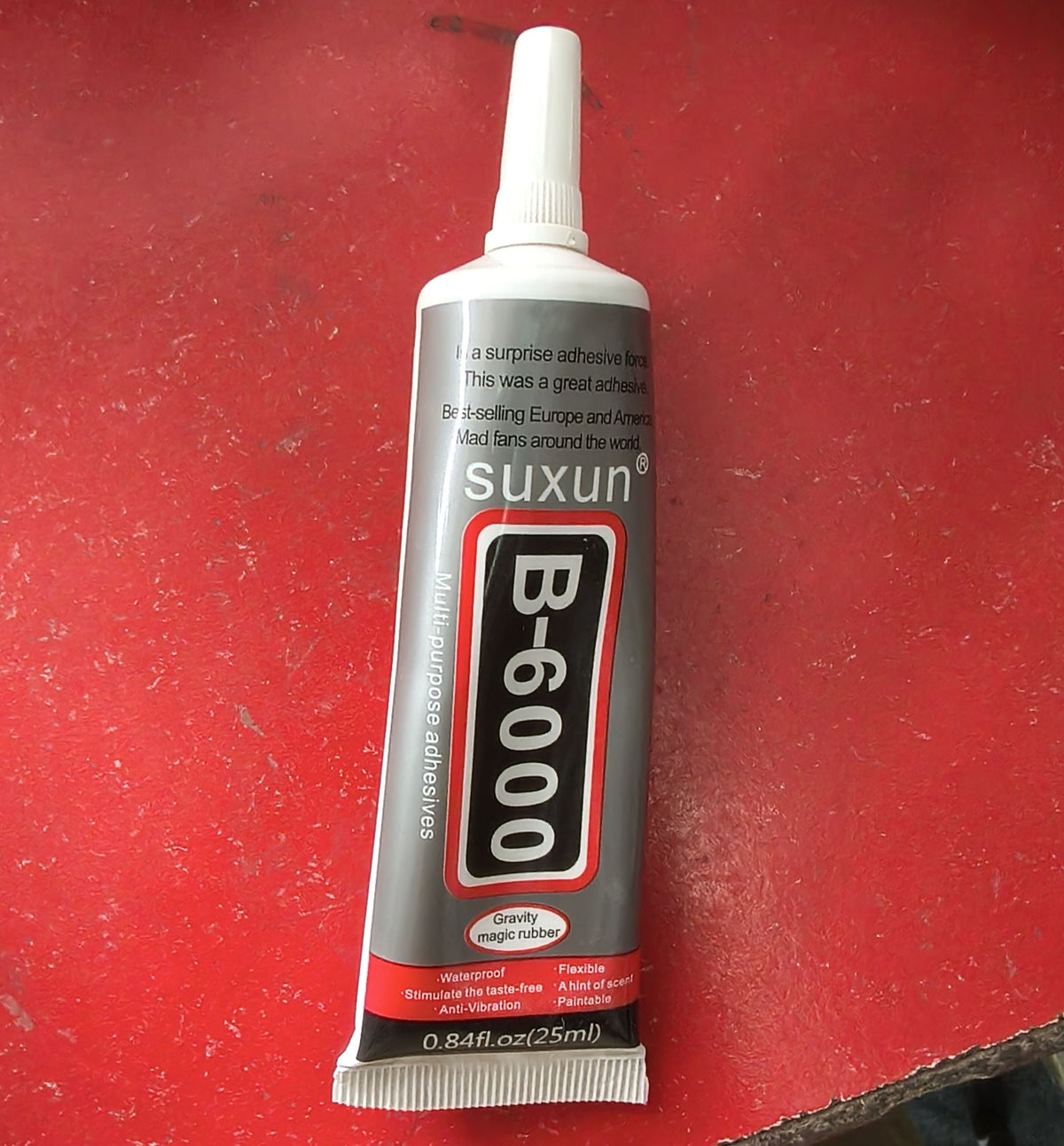 Suxun B-6000 Glue Multipurpose Adhesive High Performance Clear Liquid Glue For Crafts Phone Repair Jewelry Making And DIY Projects - 25ML